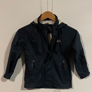 Rei Co-op Kids Navy shell raincoat Jacket